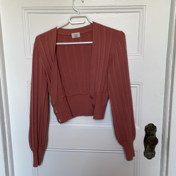 Wilfred plunge cardigan (aritzia) - Picture 4 of 4